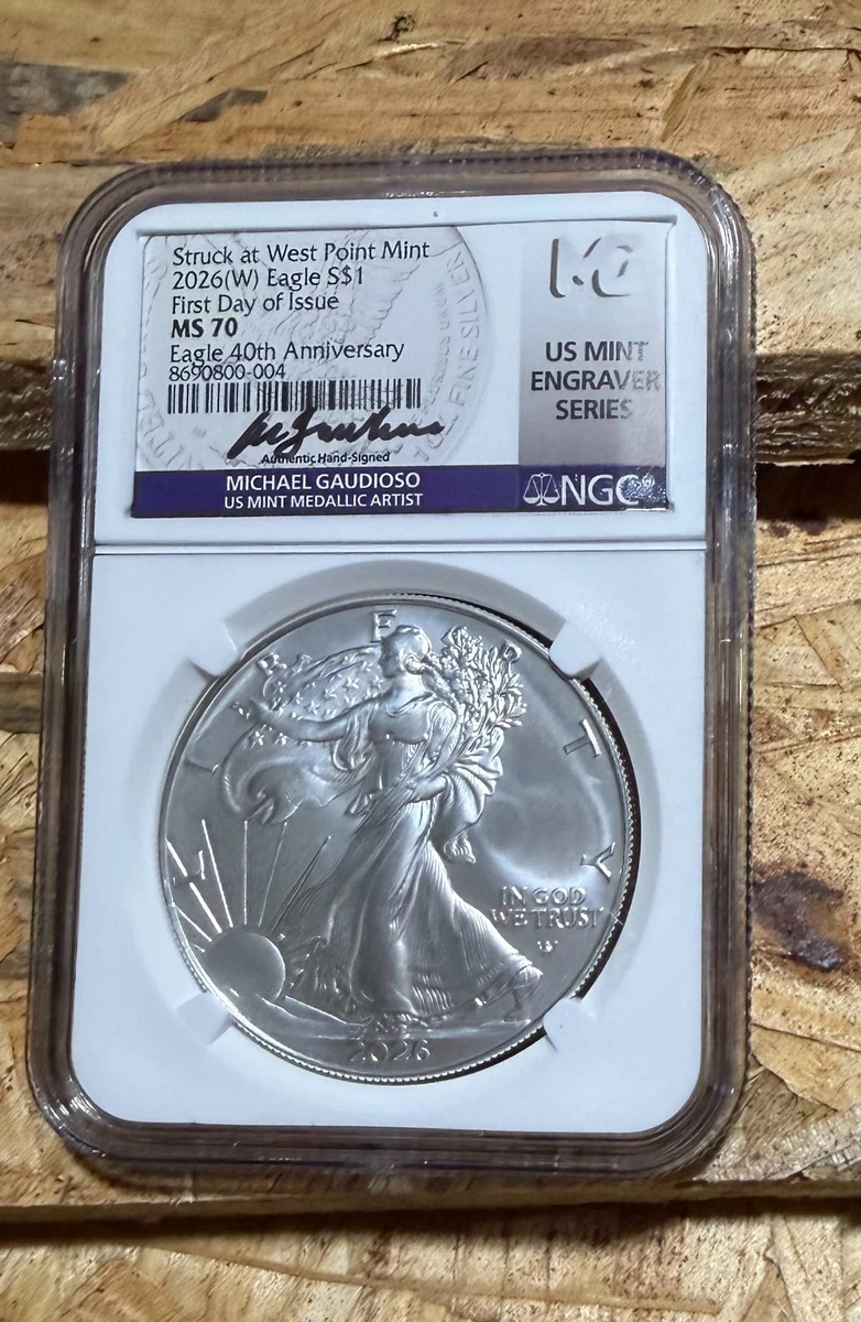 West Point Silver Grade MS 70 US Coins for sale | eBay