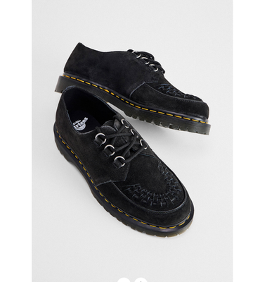靴 dr.martens ramsey us7 / 24cm DR. MARTENS RAMSEY WOVEN E.H. Suede Creepers / Derby MSRP$210