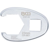 "Bgs HahnenfußSchlüSsel Antrieb Innenvierkant 12,5 Mm (1/2\") SW 23 Mm - 1757-23"