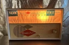 Vintage Working Grain Belt Beer Radio Lighted Sign With Sports Score Card