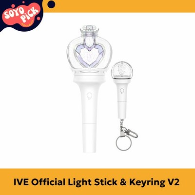 IVE Official Light Stick & Keyring V2 KPOP GOODS | eBay