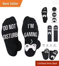 Funny Gaming Socks for Men Teens - Unique Christmas Gifts Stocking Stuffers