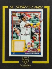 2026 Topps Series 1 BaseBall 75th Anniversary Relic Ronald Acuna JR. FCSDL