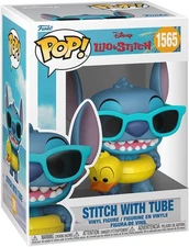 Funko Pop Disney: Lilo and Stitch - Stitch with Tube - Collectable Vinyl Figure