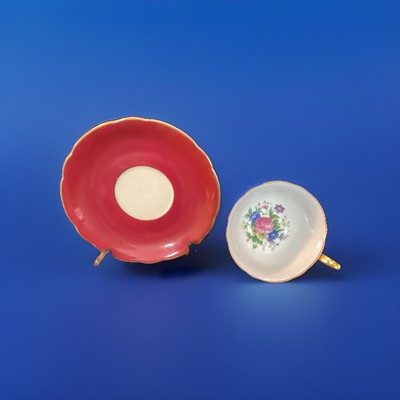 Vintage Royal Bayreuth-Germany-Cup and Saucer Set Mint Condition! Collectible