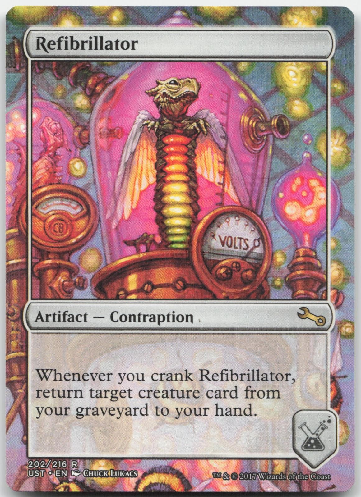 Refibrillator - Unstable - Rare - Magic: The Gathering