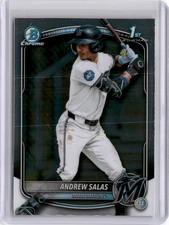 2025 BOWMAN CHROME ANDREW SALAS 1ST PROSPECT RC