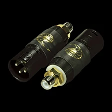 Cardas Audio Female RCA to Male XLR Cable Adapter - Pair, P43.7 P43.7