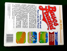 BASES LOADED Manual Cartridge Box Nice Nintendo NES LOOK ⚾