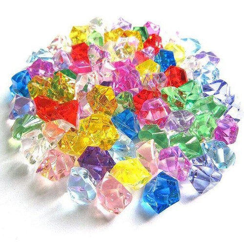 Colorful Acrylic Gemstones for Kids Decorate Vases Parties (60 characters) - Picture 15 of 24