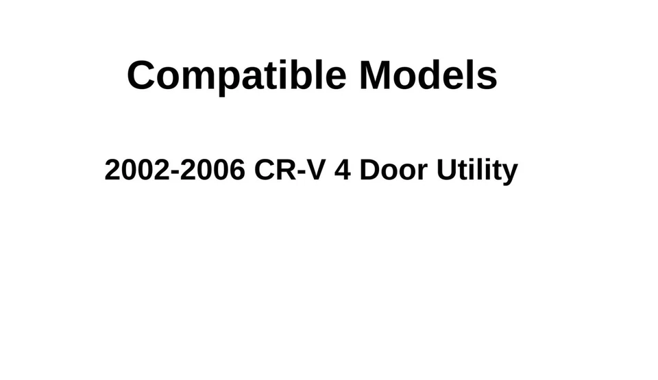 Se adapta a Honda CR-V 2002-2006 pasajero cuarto lado derecho ventana vidrio OEM Foto 3 de 4