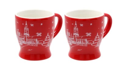 Original FCB FC Bayern München Glühweinhaferl 2er-Set Tasse (Artikel-Nr. 35355)