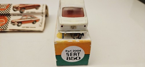 CHIQUI CARS NACORAL POLITOYS APS SEAT 850 - 1/43 - ORIGINAL MINT BOX - RARE - Imagen 5 de 7