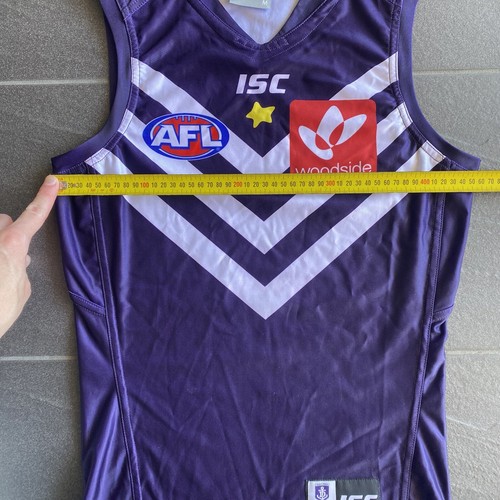 AFL Fremantle Dockers Purple Jersey Guernsey Player Issue Size Medium Footy - Picture 7 of 13