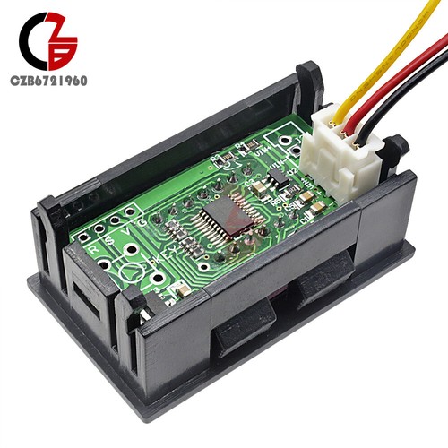 3-Draht 5 Ziffern 0,36 Zoll DC 0-33.000V rot LED Digital Voltmeter Spannungsmesser Panel - Bild 7 von 8