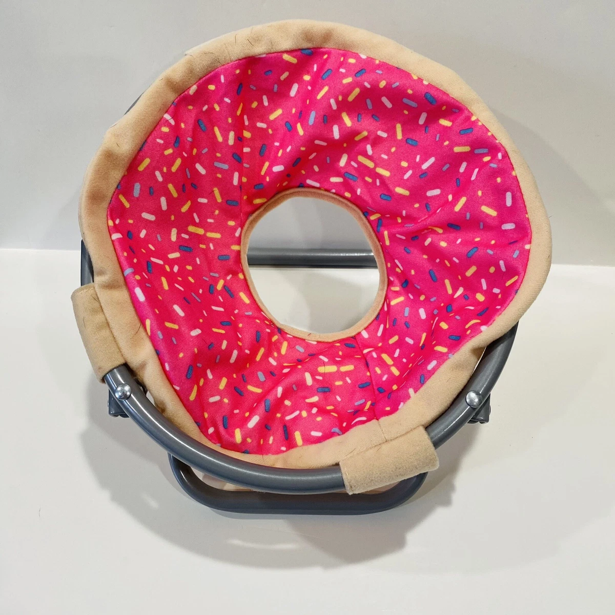 My Life As A Donut Saucer Chair for 18 Dolls (Doll Not Included)