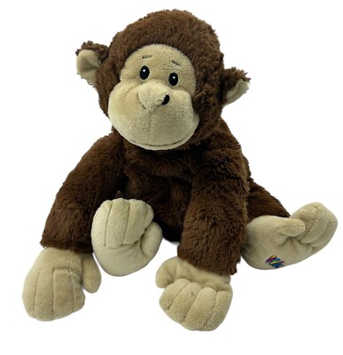 Brown Monkey Webkinz Jr Plush Circus Jungle Safari Zoo Ganz