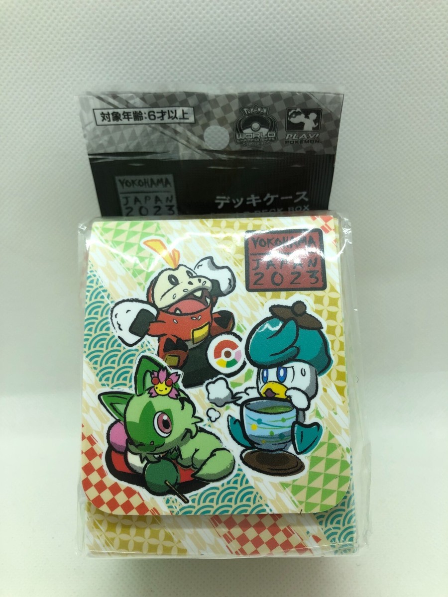 NEW] Pokémon WCS 2023 Yokohama Deck Case Pokémon Center
