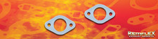 Remflex Exhaust Flange Gaskets 2-bolt 1 14 Port 2 14 Spacing Pair 8085