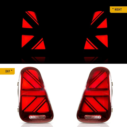 LED Red Tail Lights For 2001-06 BMW Mini Cooper R50 R52 R53 Rear Lamps w/Startup - Picture 4 of 18
