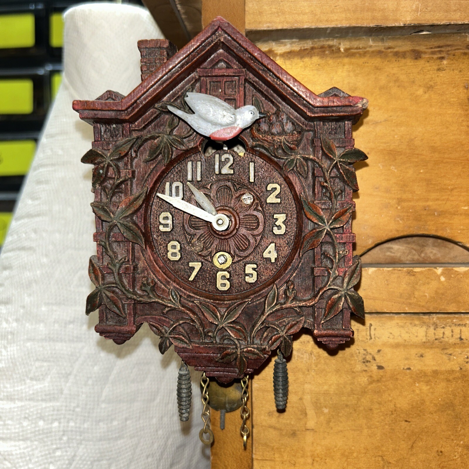 0108 Two antique Keebler and Lux Pendulette Clocks eBay