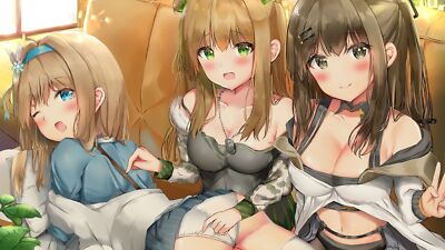 Anime artwork girls frontline bachibachi k2 rfb suomi Playmat Gaming Mat Desk