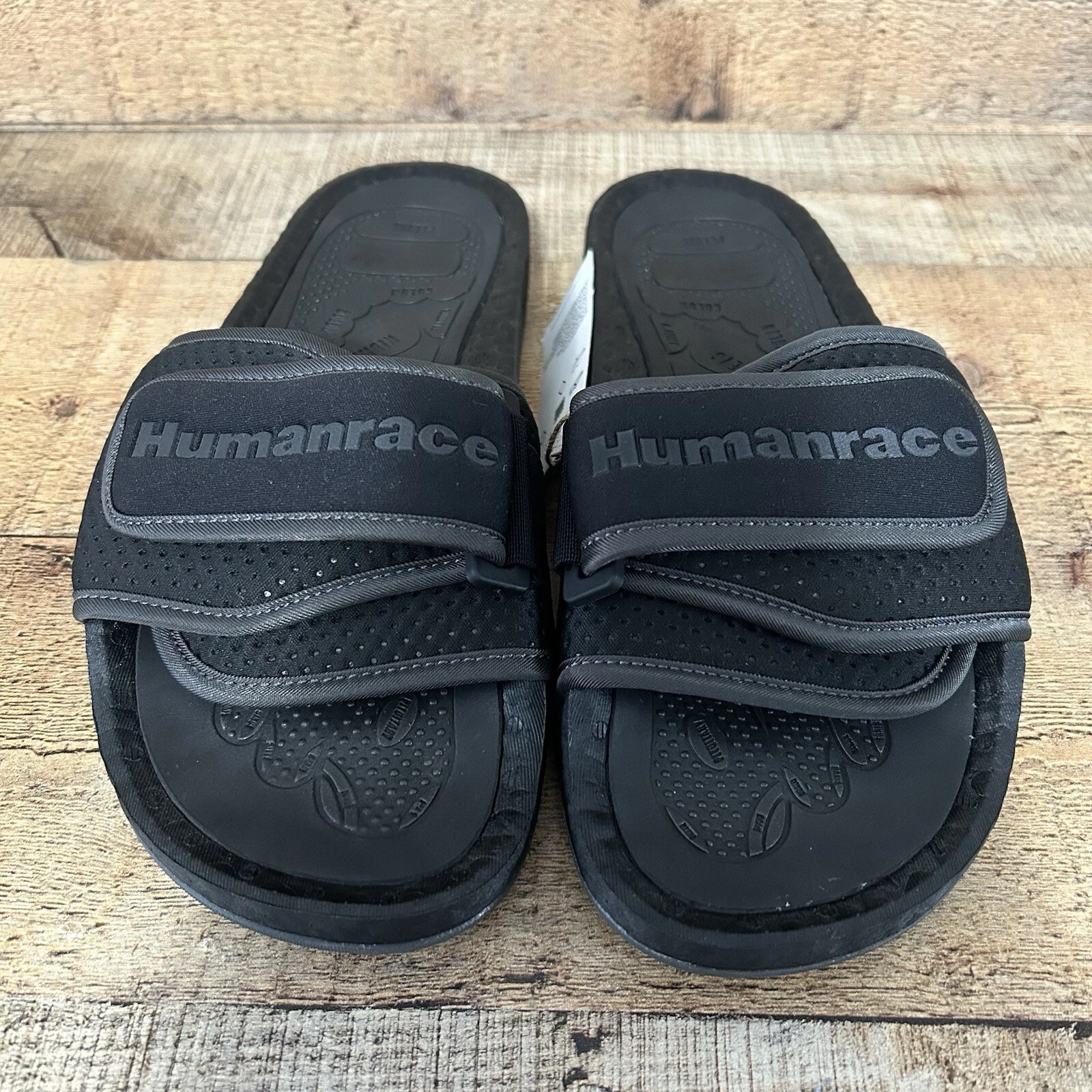 Adidas Originals x Pharrell Williams Chancletas HU Slides da uomo taglia GX2483