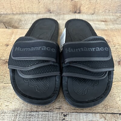 Adidas Originals x Pharrell Williams Chancletas HU Slides Mens