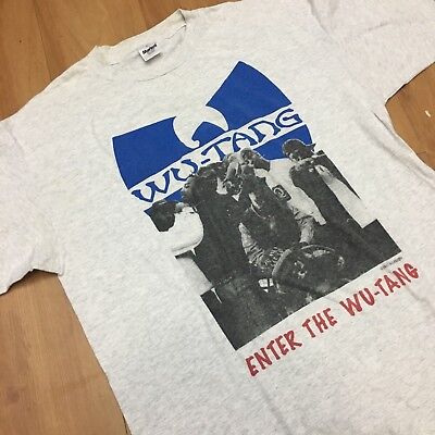 WU-TANG shirt Wu CREAM Original vintage Rap Clan 90s hip hop WU-TANG shirt Wu CREAM Original vintage Rap Clan 90s hip hop