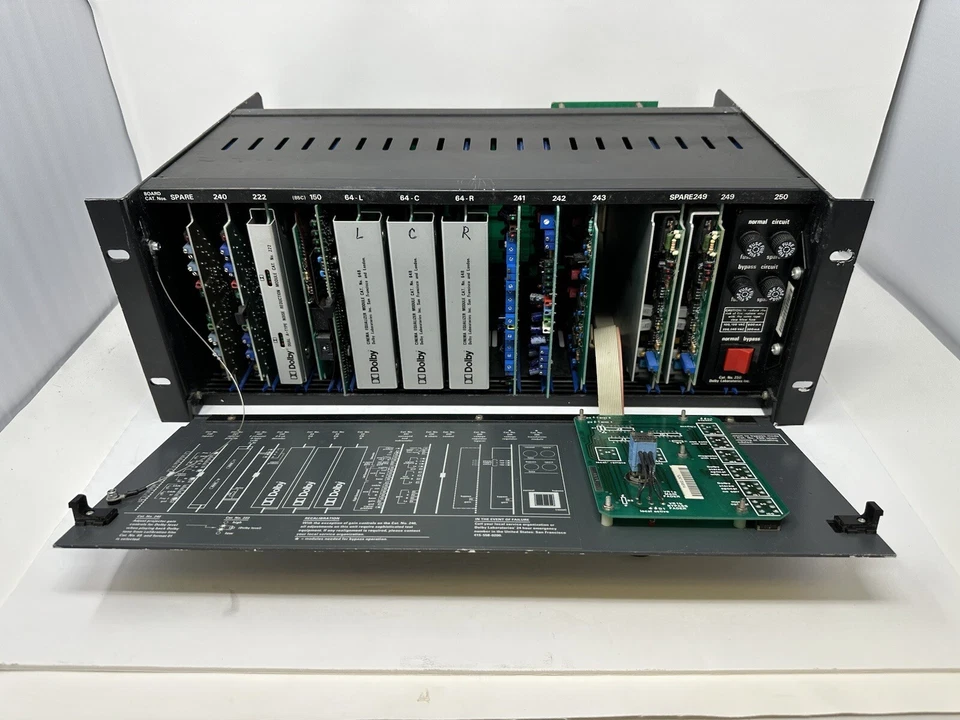 Dolby CP55 Cinema Sound Processor Rack-Mount Dolby Stereo - Untested As Is - Image 3 of 4