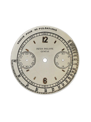 Patek Philippe 93 764 Vintage Silvered Chronograph Pulsation