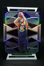 GOGA BITADZE 2019-20 Obsidian ROOKIE RC #163 Pacers + TOP LOADER