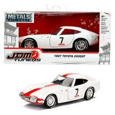 30374-AW1 BY JADA TOYS 1967 TOYOTA 2000GT JDM TUNERS 1:32 SCALE DIECAST 