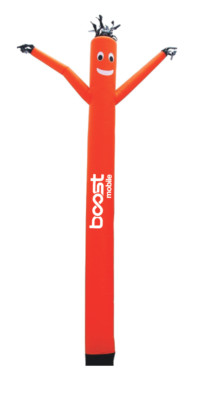 boost mobile Advertising 18ft Tall Inflatable Tube Man Air Powered...