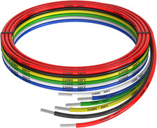 12Awg Silicone Electrical Wire Cable 6 Colors 5Ft Each 12 Gauge Hookup Wires K