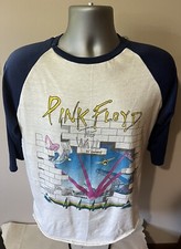 VINTAGE PINK FLOYD - THE WALL 1980 CONCERT T-SHIRT Tour Fits Men  s Medium