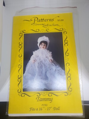Connie Lee Finchum Pattern ''Tammy'' for 16-17'' dolls 1763