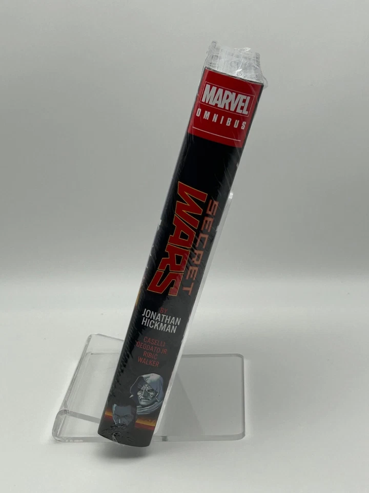 Secret Wars por Hickman Omnibus Marvel Alex Ross DM Capa Nova em Folha Selada HC OOP - Imagem 4 de 4