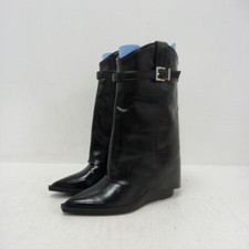 Image of Madden Girl Steve Madden Black Boots Size 4 UK