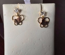Gorgeous 14K Gold Baby  Earrings