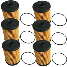 6 Pack FOR BALDWIN PF7977 DODGE RAM 5.9 DIESEL FUEL FILTER 2003 - 2010