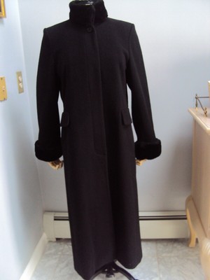 albert nipon wool coat