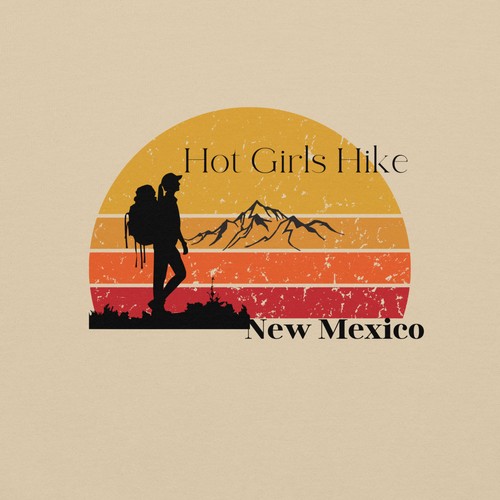 Hot Girls Hike New Mexico Super Soft Unisex Hoodie - Picture 3 of 48