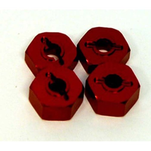 STRC ST3654-14R Alum Wheel Hex Adapters w Hardware 14mm (4)