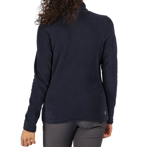 Regatta Womens Floreo III Full Zip Outdoor Warm Fleece Jacket - Navy - XS - Picture 2 of 2