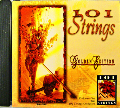 Golden Edition by 101 Strings Orchestra 18 Tracks, 1996 CD, Free Shipping