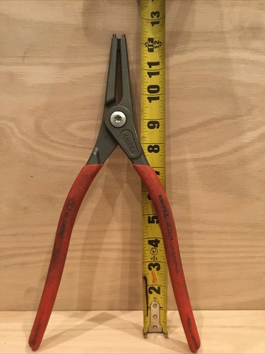 Knipex 49 11 A4 externe gerade Präzisions-Sicherungsringzange 12,75 Zoll