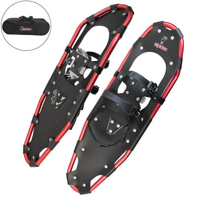 ALPIDEX Alu Schneeschuhe leicht Erwachsene Schneeschuhwandern ab Schuhgröße 36