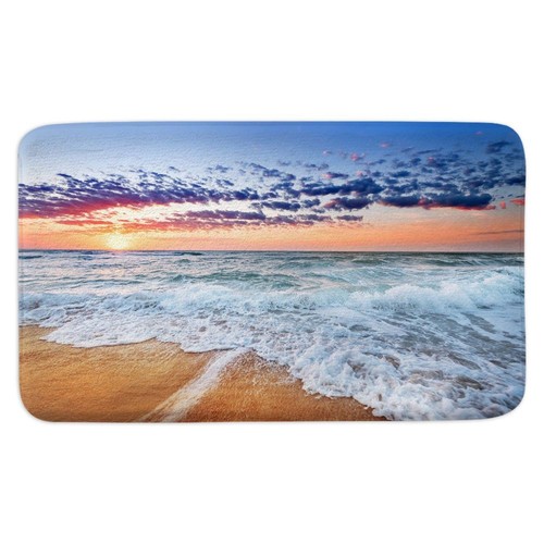 Natur Strand Badteppich Badvorleger Badematte Badmatte Duschvorlage Bad Teppich - Bild 2 von 7