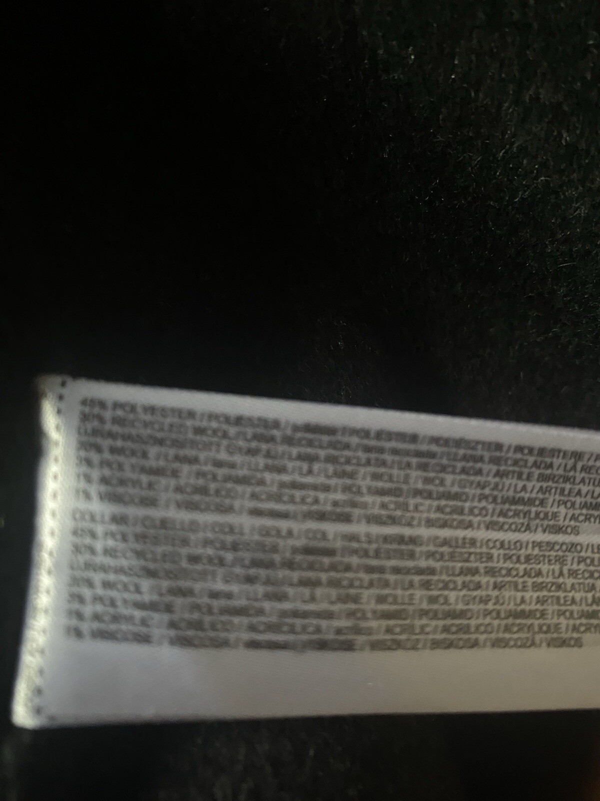 Mango Dark Gray Wool Double Breasted Collard Pock… - image 5